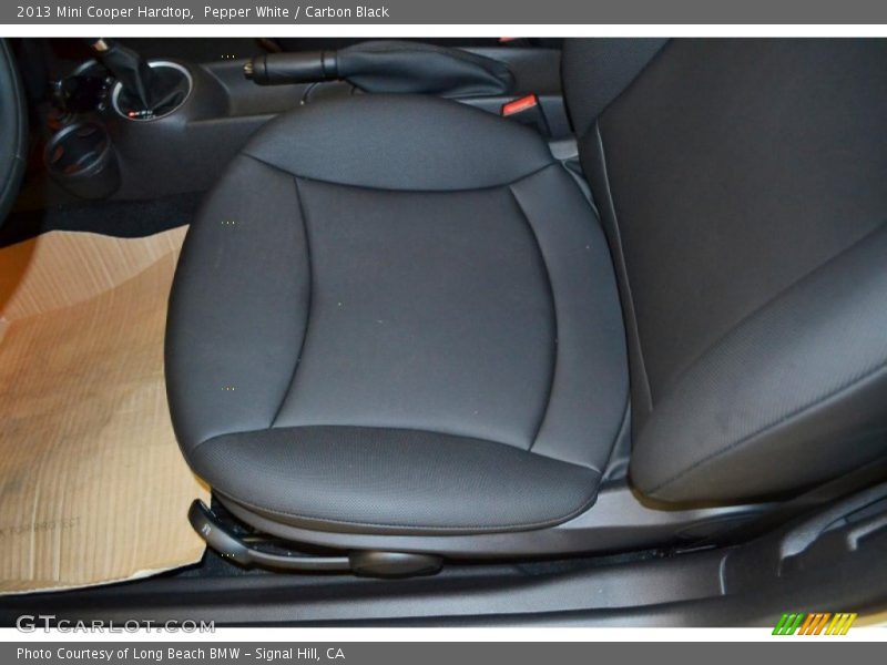 Pepper White / Carbon Black 2013 Mini Cooper Hardtop