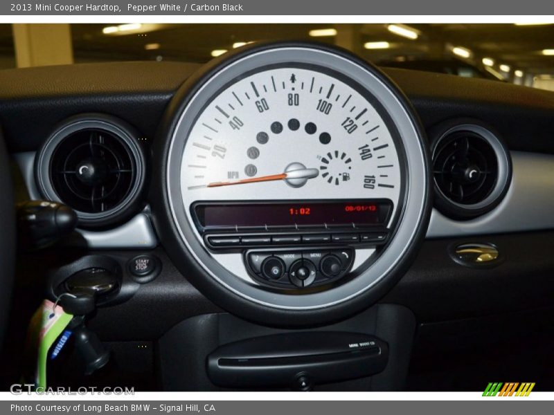 Pepper White / Carbon Black 2013 Mini Cooper Hardtop