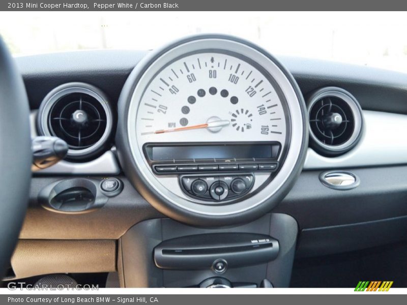 Pepper White / Carbon Black 2013 Mini Cooper Hardtop