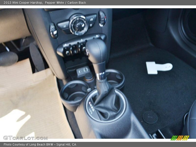 Pepper White / Carbon Black 2013 Mini Cooper Hardtop