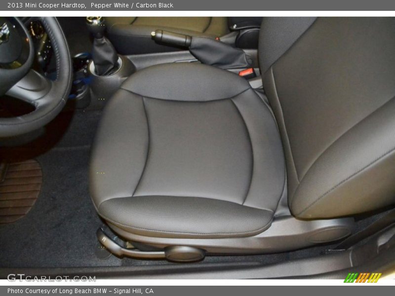Pepper White / Carbon Black 2013 Mini Cooper Hardtop