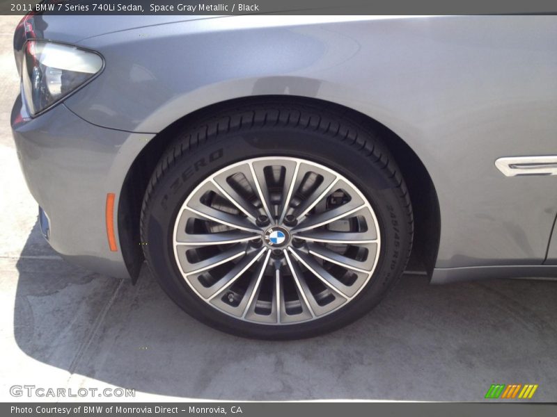  2011 7 Series 740Li Sedan Wheel