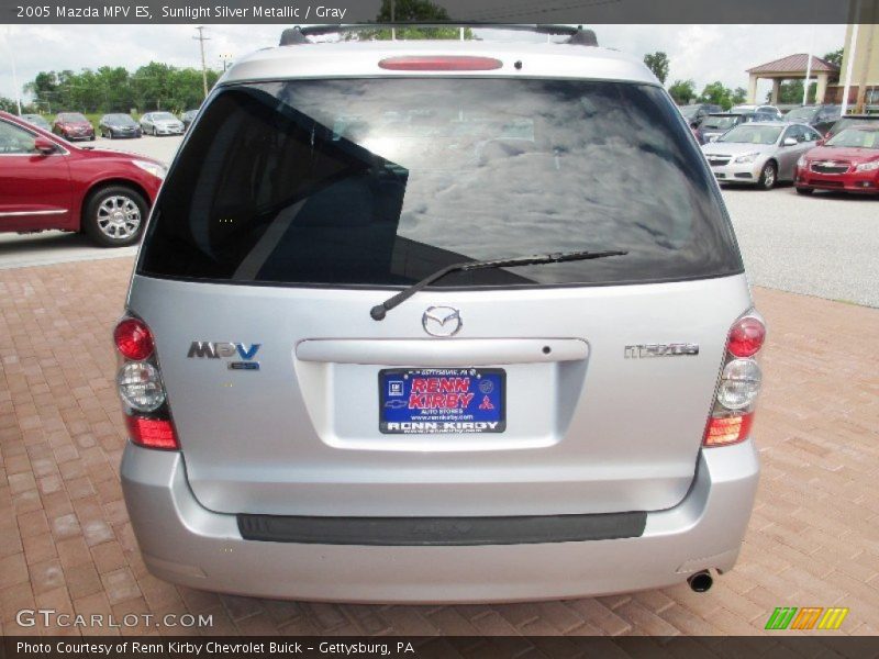 Sunlight Silver Metallic / Gray 2005 Mazda MPV ES