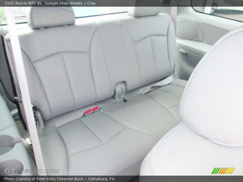 Sunlight Silver Metallic / Gray 2005 Mazda MPV ES
