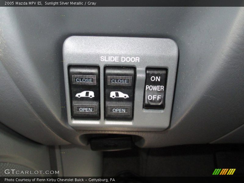 Sunlight Silver Metallic / Gray 2005 Mazda MPV ES