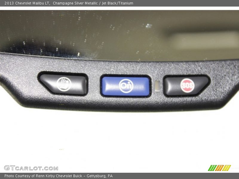 Champagne Silver Metallic / Jet Black/Titanium 2013 Chevrolet Malibu LT