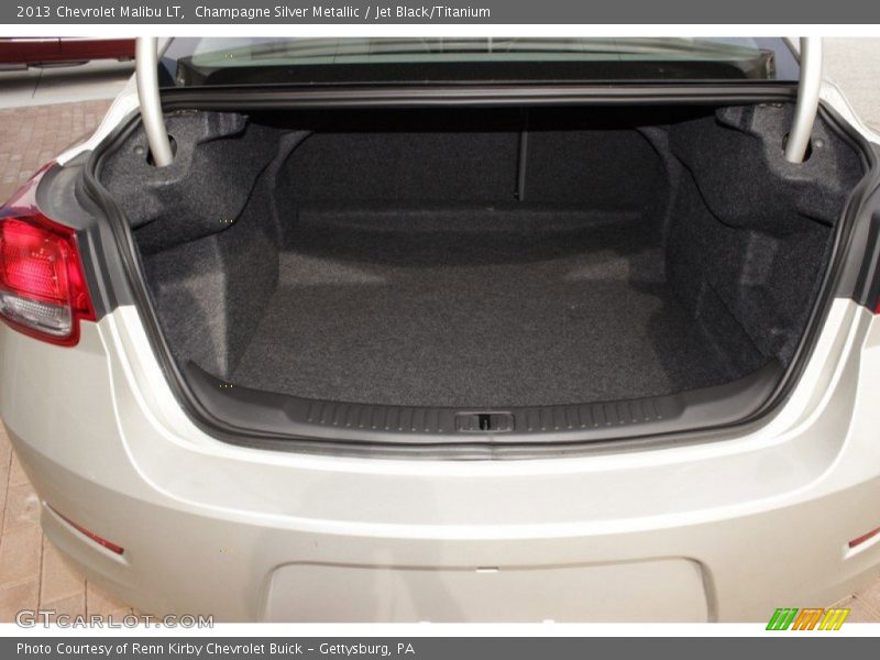 Champagne Silver Metallic / Jet Black/Titanium 2013 Chevrolet Malibu LT