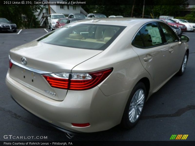 Satin Cashmere Metallic / Parchment 2013 Lexus ES 350