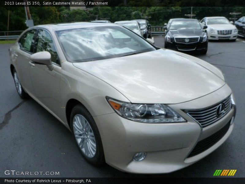 Satin Cashmere Metallic / Parchment 2013 Lexus ES 350