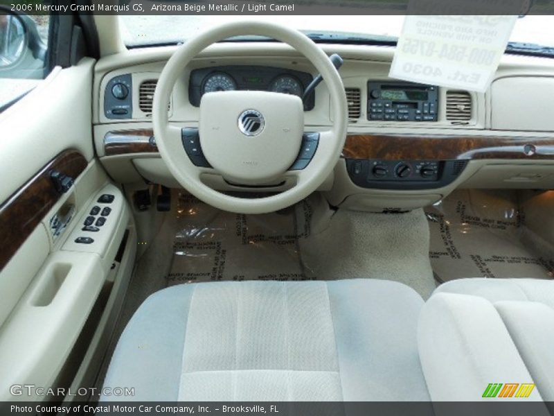 Arizona Beige Metallic / Light Camel 2006 Mercury Grand Marquis GS