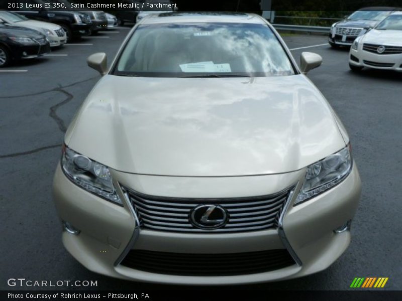 Satin Cashmere Metallic / Parchment 2013 Lexus ES 350