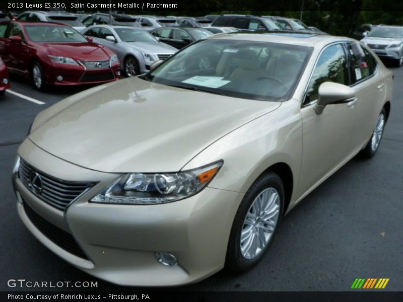 Satin Cashmere Metallic / Parchment 2013 Lexus ES 350