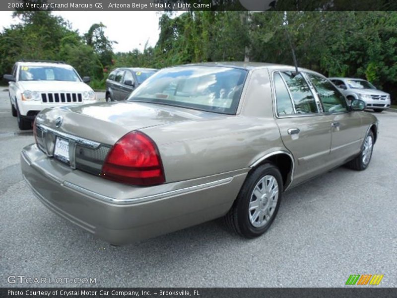 Arizona Beige Metallic / Light Camel 2006 Mercury Grand Marquis GS