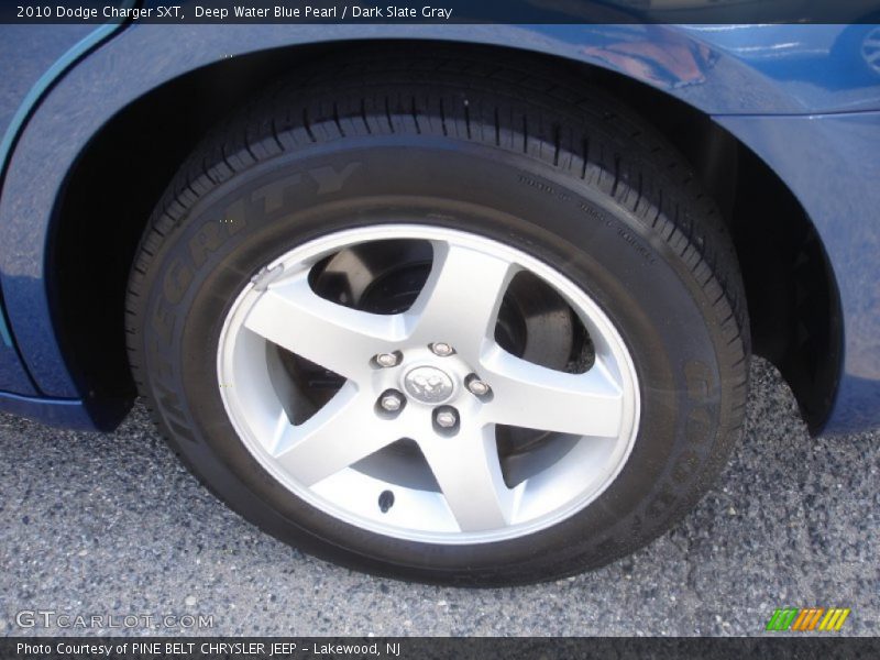 Deep Water Blue Pearl / Dark Slate Gray 2010 Dodge Charger SXT