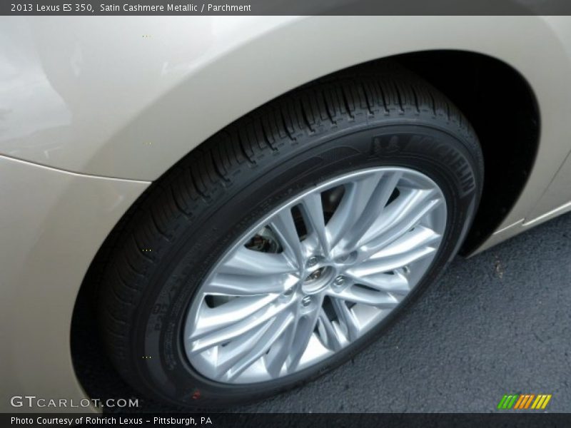 Satin Cashmere Metallic / Parchment 2013 Lexus ES 350