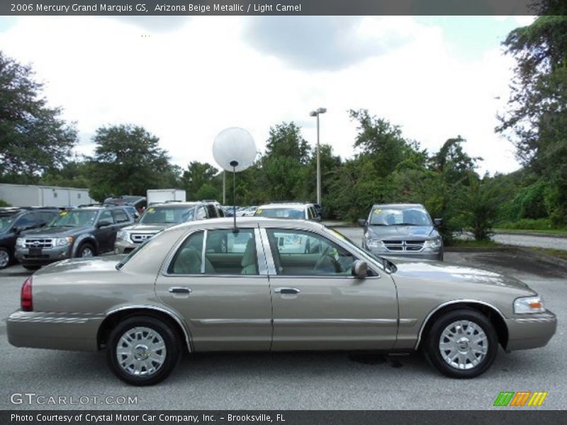 Arizona Beige Metallic / Light Camel 2006 Mercury Grand Marquis GS