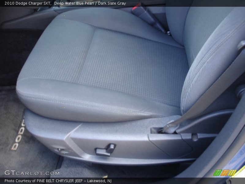 Deep Water Blue Pearl / Dark Slate Gray 2010 Dodge Charger SXT