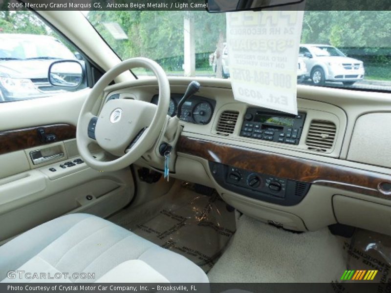 Arizona Beige Metallic / Light Camel 2006 Mercury Grand Marquis GS