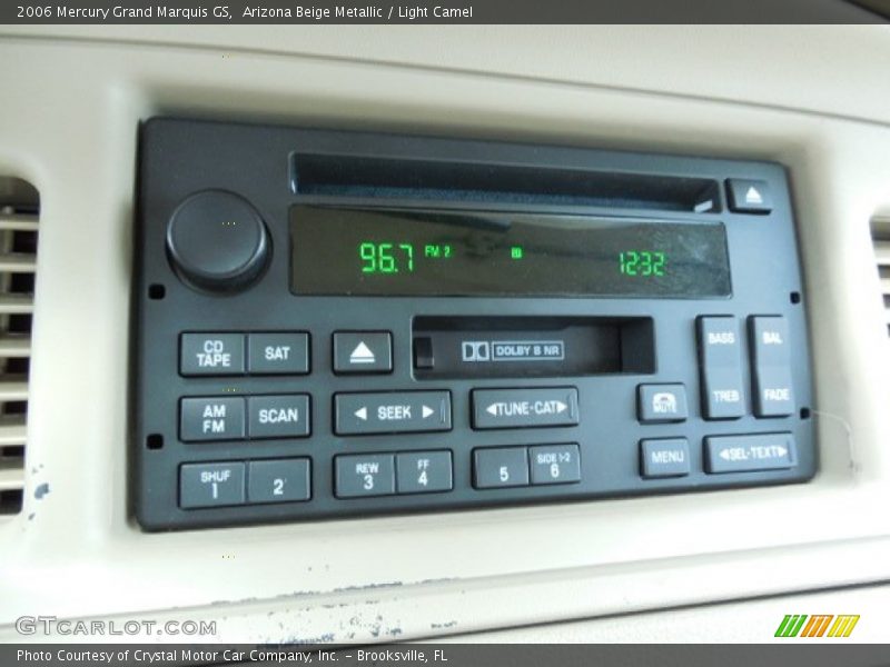 Arizona Beige Metallic / Light Camel 2006 Mercury Grand Marquis GS