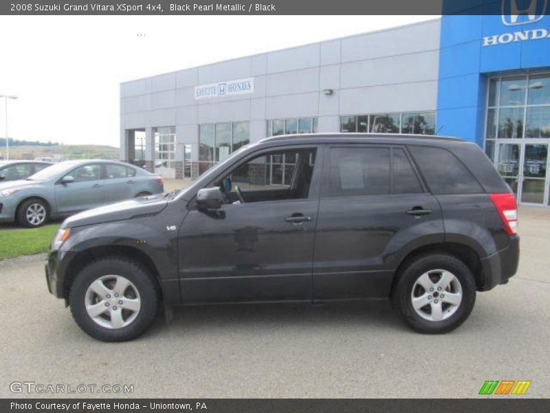 Black Pearl Metallic / Black 2008 Suzuki Grand Vitara XSport 4x4