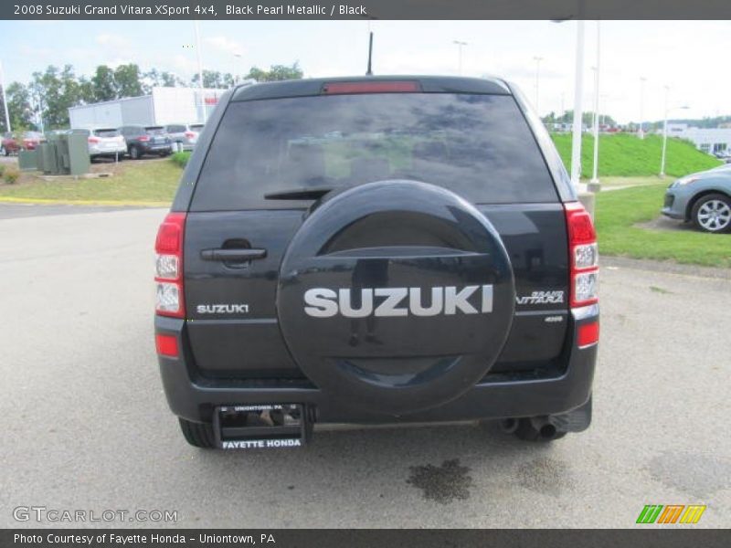 Black Pearl Metallic / Black 2008 Suzuki Grand Vitara XSport 4x4