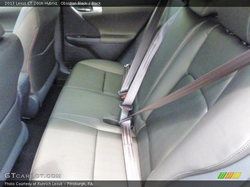 Obsidian Black / Black 2013 Lexus CT 200h Hybrid