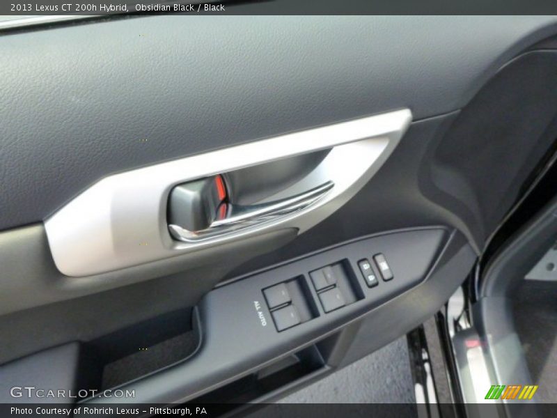 Obsidian Black / Black 2013 Lexus CT 200h Hybrid