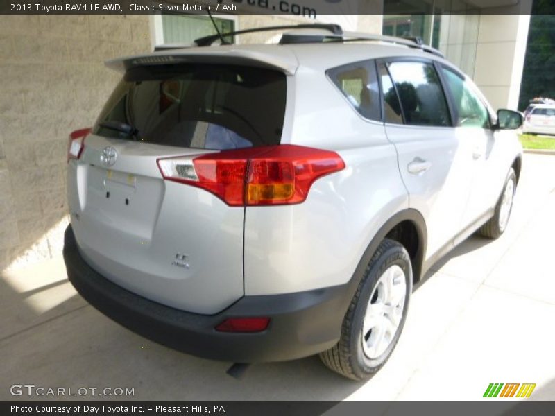 Classic Silver Metallic / Ash 2013 Toyota RAV4 LE AWD