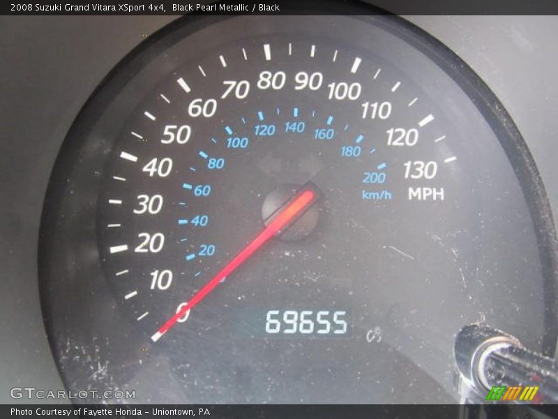 Black Pearl Metallic / Black 2008 Suzuki Grand Vitara XSport 4x4