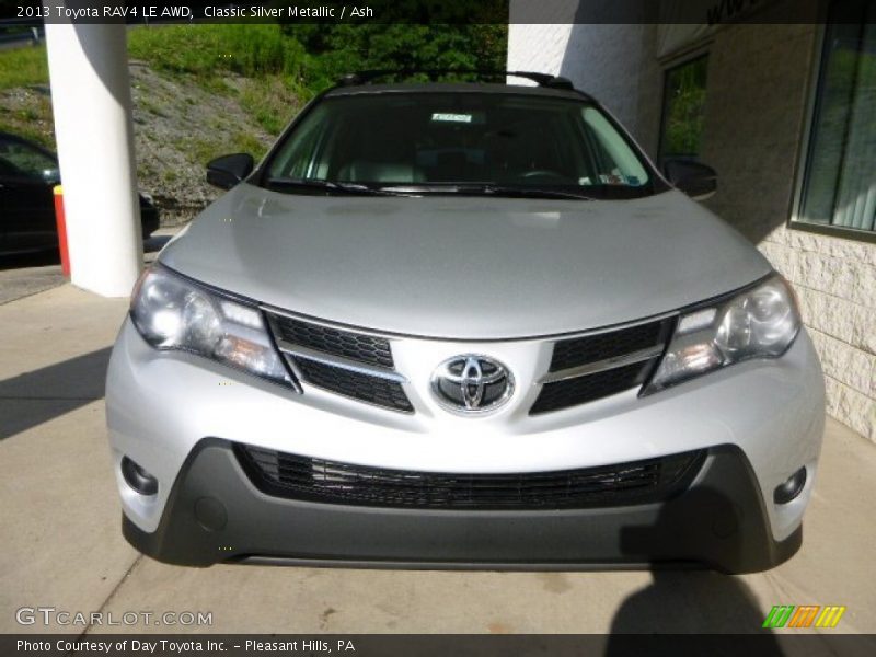 Classic Silver Metallic / Ash 2013 Toyota RAV4 LE AWD