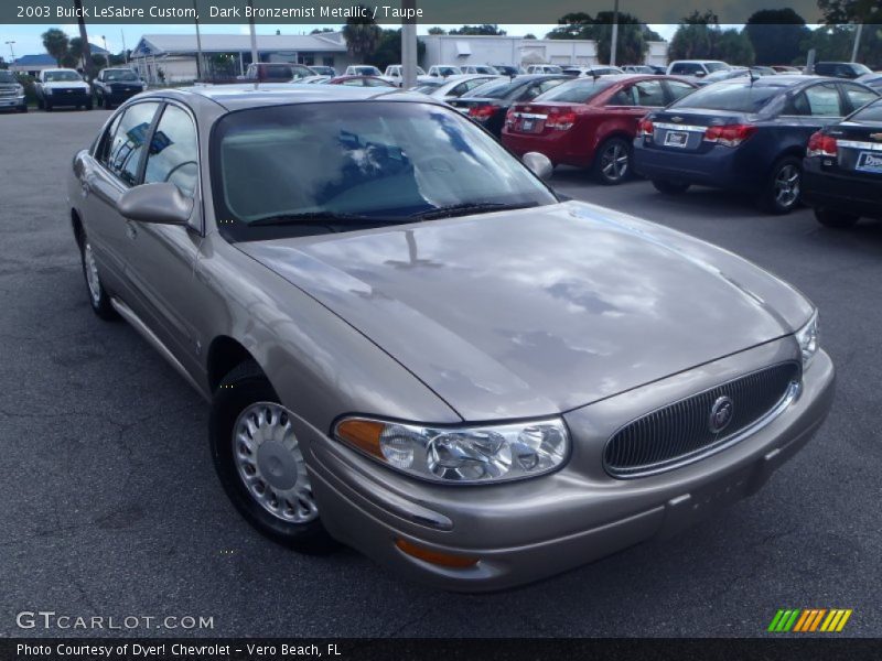 Dark Bronzemist Metallic / Taupe 2003 Buick LeSabre Custom