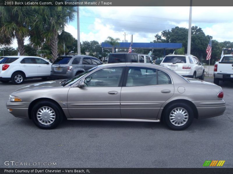 Dark Bronzemist Metallic / Taupe 2003 Buick LeSabre Custom