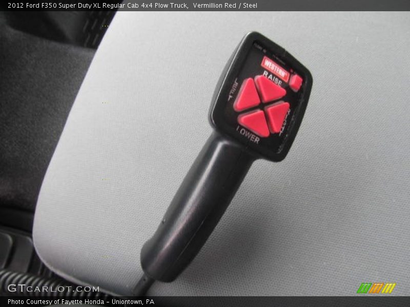 Controls of 2012 F350 Super Duty XL Regular Cab 4x4 Plow Truck