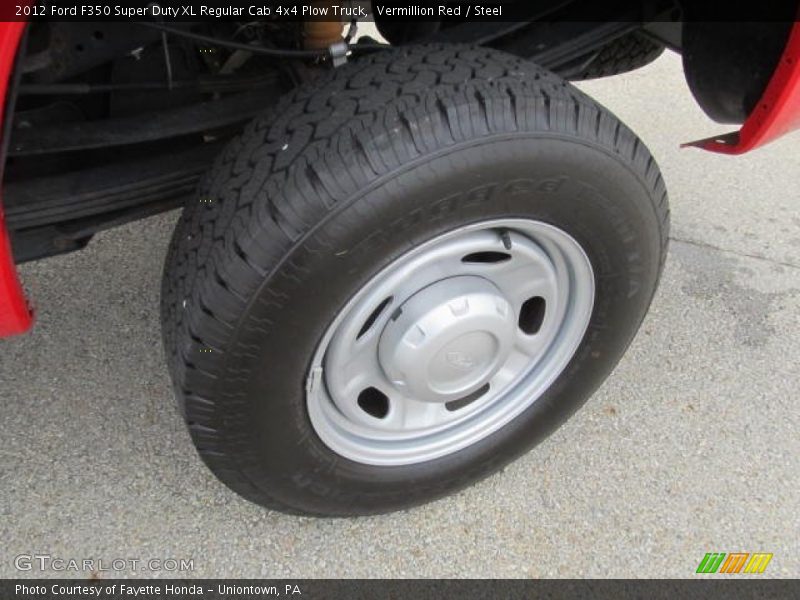  2012 F350 Super Duty XL Regular Cab 4x4 Plow Truck Wheel