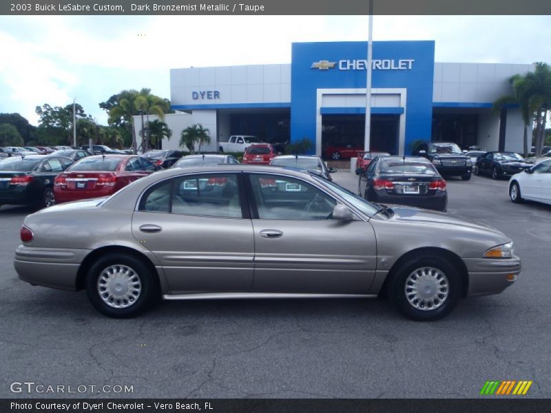 Dark Bronzemist Metallic / Taupe 2003 Buick LeSabre Custom