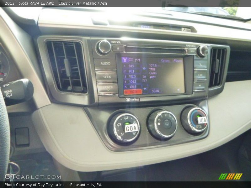 Classic Silver Metallic / Ash 2013 Toyota RAV4 LE AWD