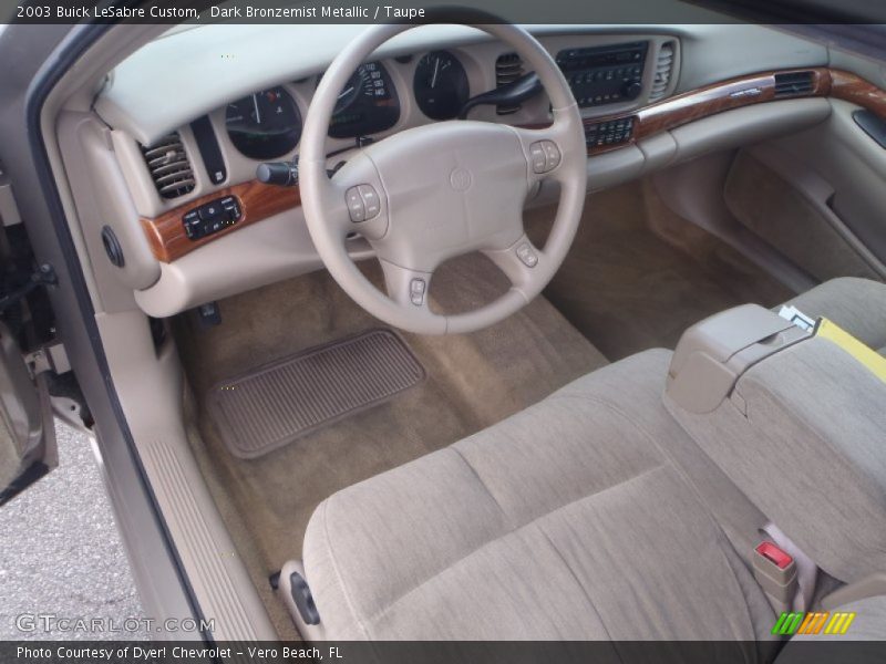 Dark Bronzemist Metallic / Taupe 2003 Buick LeSabre Custom