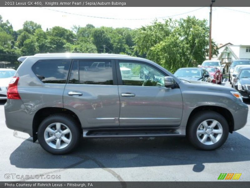 Knights Armor Pearl / Sepia/Auburn Bubinga 2013 Lexus GX 460