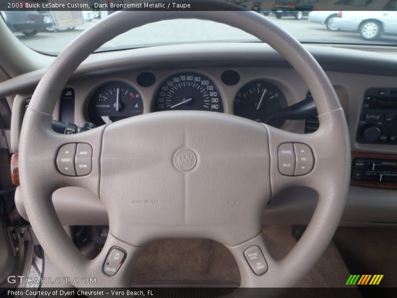 Dark Bronzemist Metallic / Taupe 2003 Buick LeSabre Custom