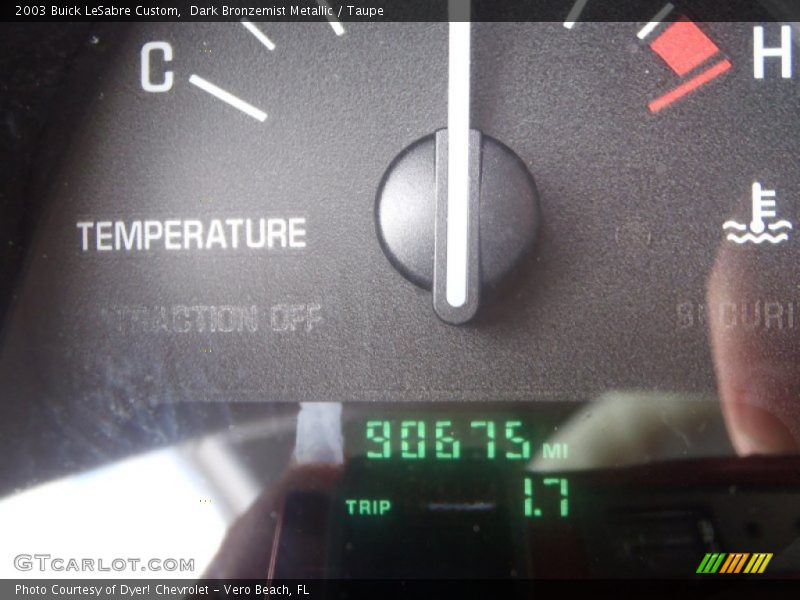 Dark Bronzemist Metallic / Taupe 2003 Buick LeSabre Custom
