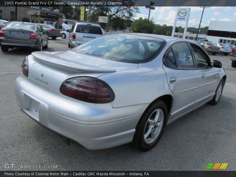 Galaxy Silver Metallic / Graphite 2003 Pontiac Grand Prix GT Sedan