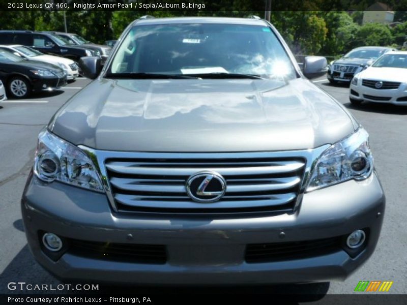 Knights Armor Pearl / Sepia/Auburn Bubinga 2013 Lexus GX 460