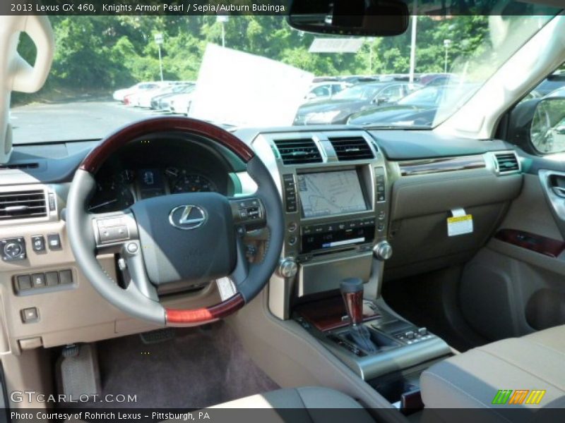 Knights Armor Pearl / Sepia/Auburn Bubinga 2013 Lexus GX 460