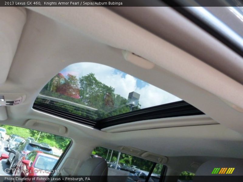 Knights Armor Pearl / Sepia/Auburn Bubinga 2013 Lexus GX 460