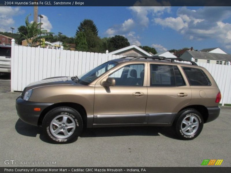Sandstone / Beige 2004 Hyundai Santa Fe GLS