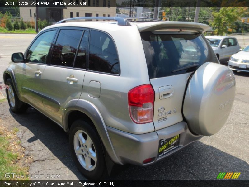Vintage Gold / Oak 2001 Toyota RAV4 4WD