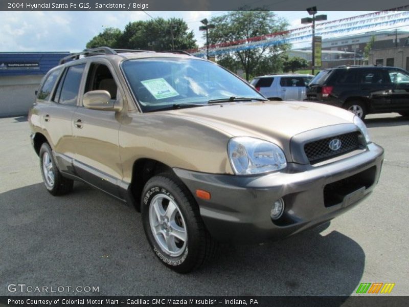 Sandstone / Beige 2004 Hyundai Santa Fe GLS