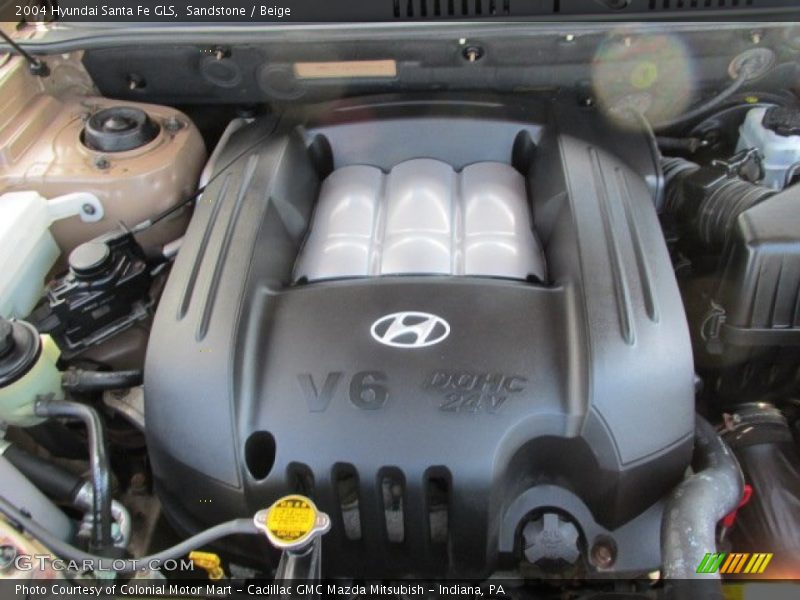 Sandstone / Beige 2004 Hyundai Santa Fe GLS