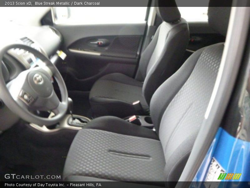 Blue Streak Metallic / Dark Charcoal 2013 Scion xD