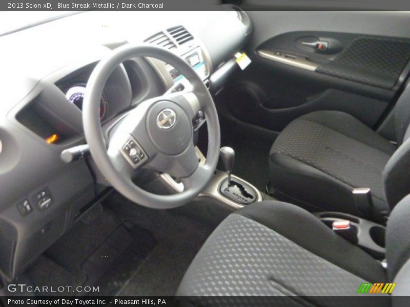 Blue Streak Metallic / Dark Charcoal 2013 Scion xD